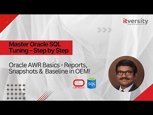 AWR Reports with Enterprise Manager (Settings & Basics) | Oracle Performance Tuning