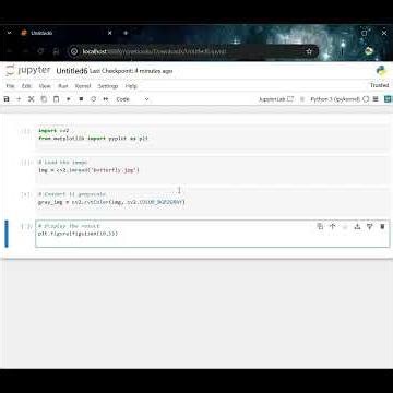 How Convert Color Image to Grayscale using Python | OpenCV | Jupyter Notebook