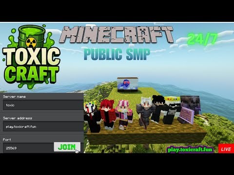 🔴MINECRAFT LIVE SMP | CRACKED PUBLIC SMP 24/7 LIVE SERVER | JAVA + BEDROCK | ROAD TO 20K