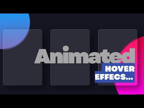 Create STUNNING Card Hover Effects in Just Minutes #html #css