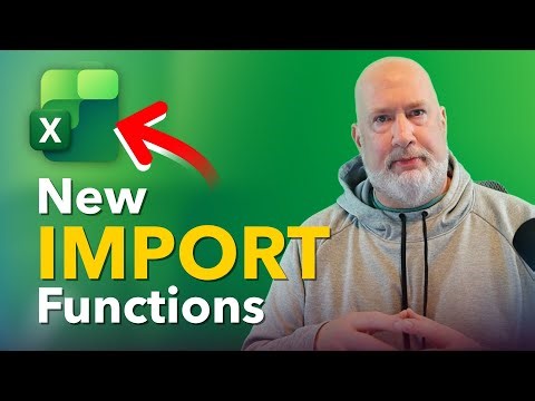 New Excel Functions: IMPORTTEXT & IMPORTCSV Explained!