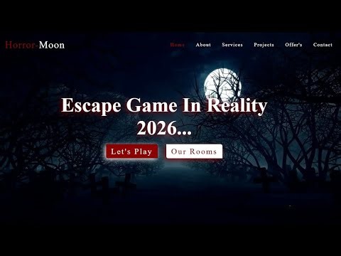 Create a Horror Website Using HTML and CSS in Hindi 2026