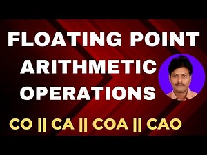 Floating Point Arithmetic Operations || Register Configuration || CO || CA || COA || CAO ||