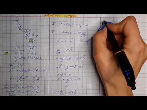 Exercice 1: Pendule simple