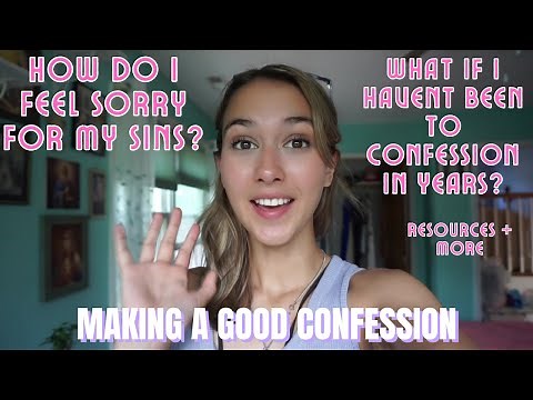 How To Make A Good Confession