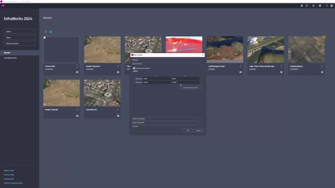 Start a new conceptual infrastructure model manually | Autodesk