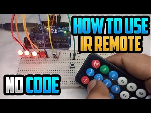 How To Use Infrared Remote using Arduino - New Method
