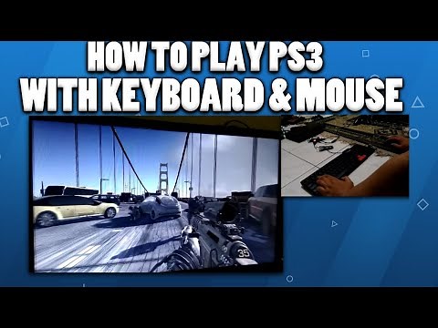 HOW TO PLAY PS3 WITH KEYBOARD AND MOUSE