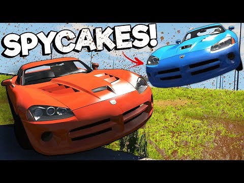 Spycakes & I Took Drag Racing Vipers Mudding?! - BeamNG Multiplayer Mod