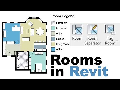 Rooms in Revit (with area schedule) Tutorial