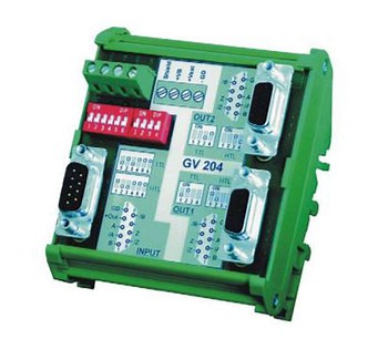 Motrona GV204 Encoder Splitter/Level Converter with 2 output channels TTL/HTL Selectable