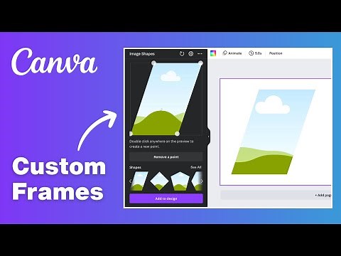 How to Make Custom Frames in Canva Using a Free App - Frame Maker