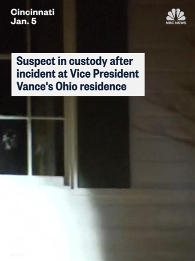 Vice President JD Vance's Home Incident in Cincinnati