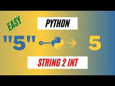 How To Convert String To Int In Python