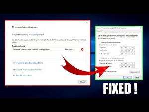 How to Fix "Local Area Network Connection Doesn't Have a Valid IP Configuration" Error | Latest 2023