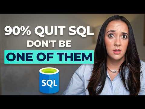 The ONLY 3 SQL Commands That You NEED (in 80% of queries)