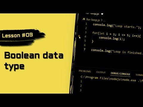 JavaScript For Beginners #09 | True or False? Learn Booleans Easily!