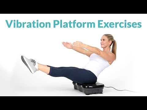 Vibration Plate Exercises for Total Body Workout (With Resistance Bands)