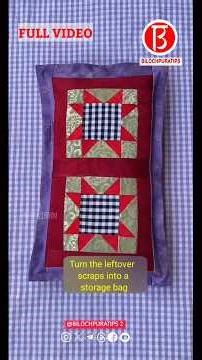 patchwork pillowcase tutorial