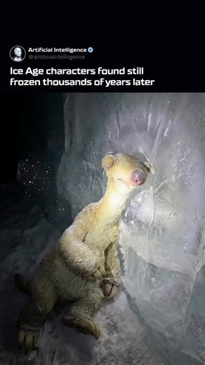 Artificial Intelligence (AI) on Instagram: "This looks incredibly realistic, it fooled me for a moment 😱 Seeing Manny, Sid, and Diego emerge from the ice feels like a scene from a blockbuster movie. Excellent AI work by @itay_shay_. Pure nostalgia. • Follow @artificialntellligence for more content on AI and technology. #iceage #nostalgia #aiart #artificialintelligence #blockbuster animation digitalart viral"