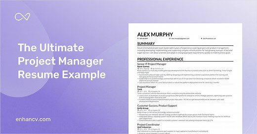 34 Project Manager Resume Examples, Templates & Guide for 2026