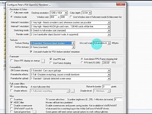 ePSXe 1.9.25 Tutorial : Best configuration PSX graphics!