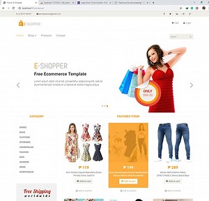 E-Commerce System Using PHP/MySQLi with Source Code