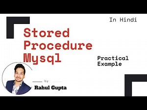 Stored Procedure | Stored Procedure Mysql Tutorial | Stored Procedure In Mysql Step By Step