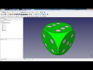 FreeCAD Tutorial 03 - Spielwürfel