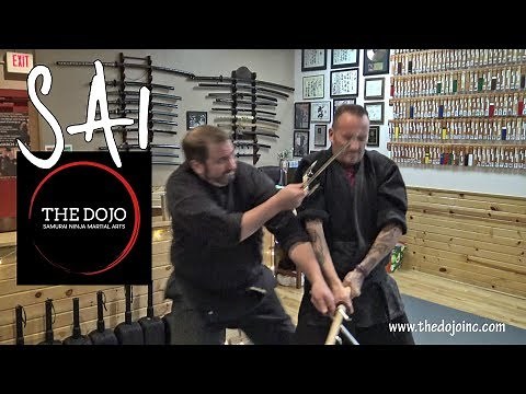 Sai practice for Martial Arts training