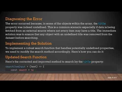 How to Efficiently Search Through an Array of Objects in React