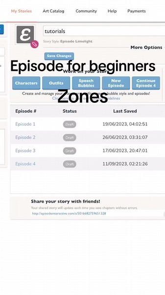 Episode Tutorial 9: Understanding Zones in Story Writing