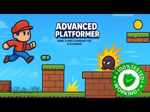 Advanced Platformer – Unity Game Source Code (Full Project)
