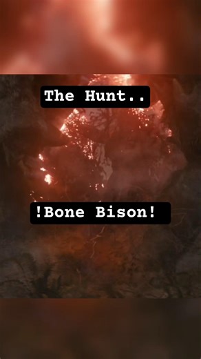 Bone Bison vs Predator. #predator #badlands #hunt #hollywood #scifi