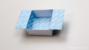 Origami Open Box Instructions - Paper Kawaii