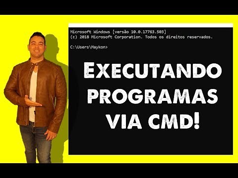 How to run programs via CMD - Maykon Silveira