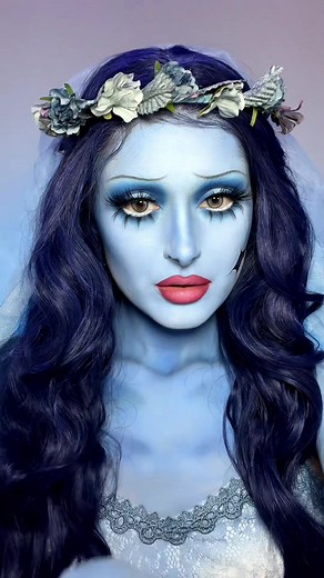 Emily from Corpse Bride🦋🖤 #corpsebride #corpsebrideedits #corpsebrideemilly #corpsebridemakeup👰🏻‍♀️💀