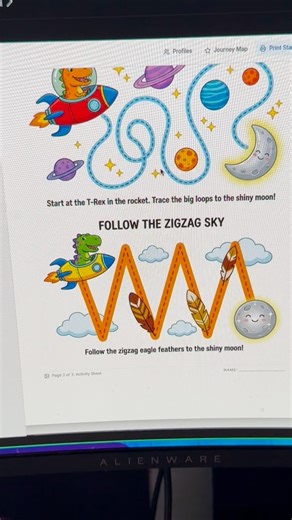 I built an app using Gemini that helps me print activities for my child. Like tracing, logical problems etc Comment “journeyPath” to get the link in your DM | Code with Ahsan