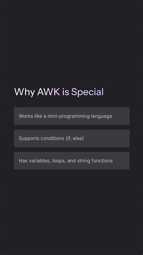 📊 What is AWK in Linux? Learn Powerful Text Processing | Durga Sir