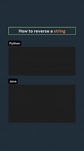 99K views · 1.2K reactions | How to Reverse a string   Comment your next topic request!  Follow Dark Code for all coding & computer science posts! #JavaScript #DarkCode #CodeNewbie #WebDev #LearnJavaScript #FrontendDev #ProgrammingLife #100DaysOfCode #TechWithDarkCode #JSBasics | Dark Code | Facebook