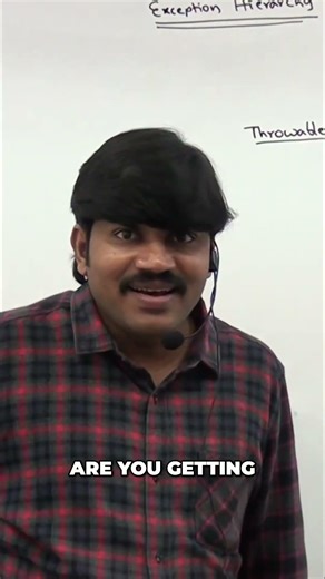 Java Throwable: Class, Not Interface - Explained! #shorts