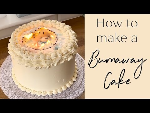Easy Burnaway Cake Tutorial
