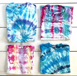 10  Tie Dye Patterns and Folding Ideas - Pineapple Paper Co.