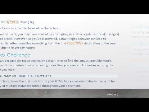Efficiently Replace Every Single HTML Section in Large Files using Python