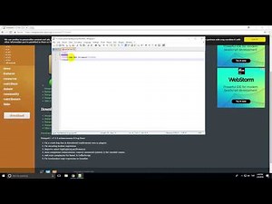 Notepad++ download and creating first html file