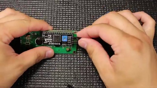 1602A I2C アダプターの利用 - 基礎からの IoT 入門