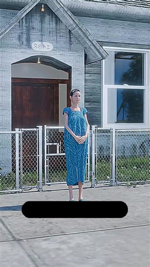 Tiny House Surrounded By A Mall