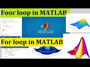 Creating a for loop in MATLAB | How to Use for Loop in MATLAB | Nested for Loop MATLAB