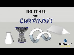 How to Create Shapes With Curviloft in SketchUp