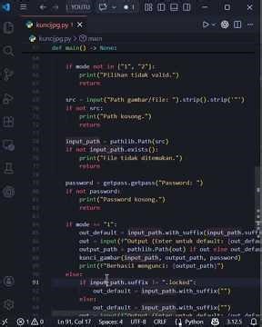 Lock Your Photos with Python #programming #shortvideo #python #code #codingtutorial